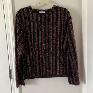 Zara multicolor stripped  long sleeve in size Medium